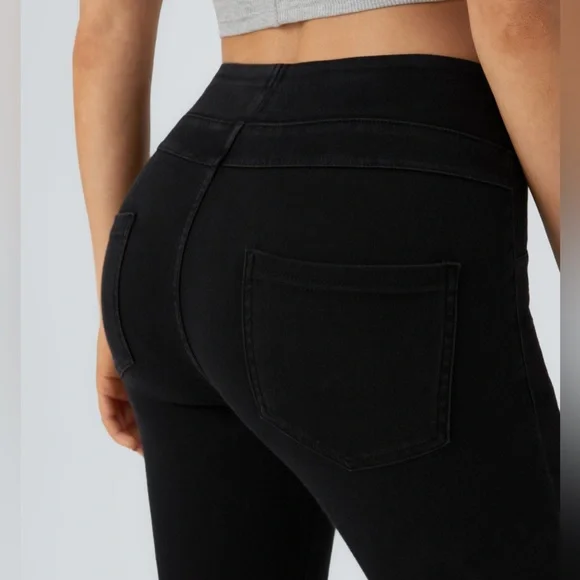 HALARA Black Jeggings for Women. Size 3X - Picture 3 of 13